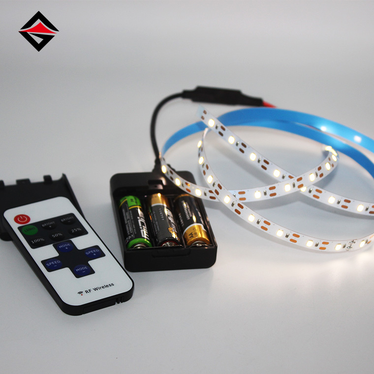 핫 판매 5V USB 배터리 박스 세트 리모컨이있는 LED 조명 스트립