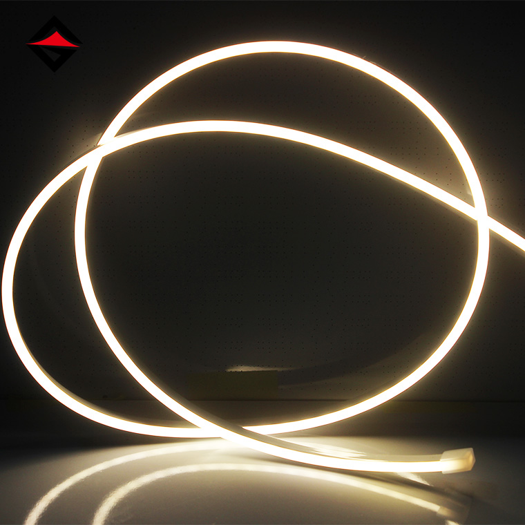캐비닛 및 홈 전시회 조명을위한 새로운 선택 : 4*8mm 네온 LED 조명 스트립