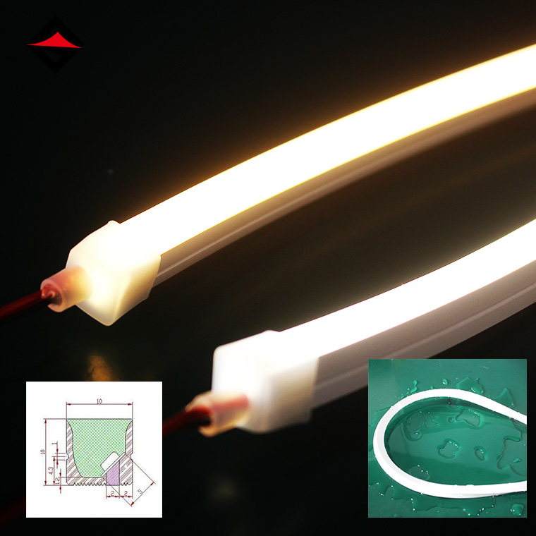 고품질 10*10mm LED 네온 라이트 스트립