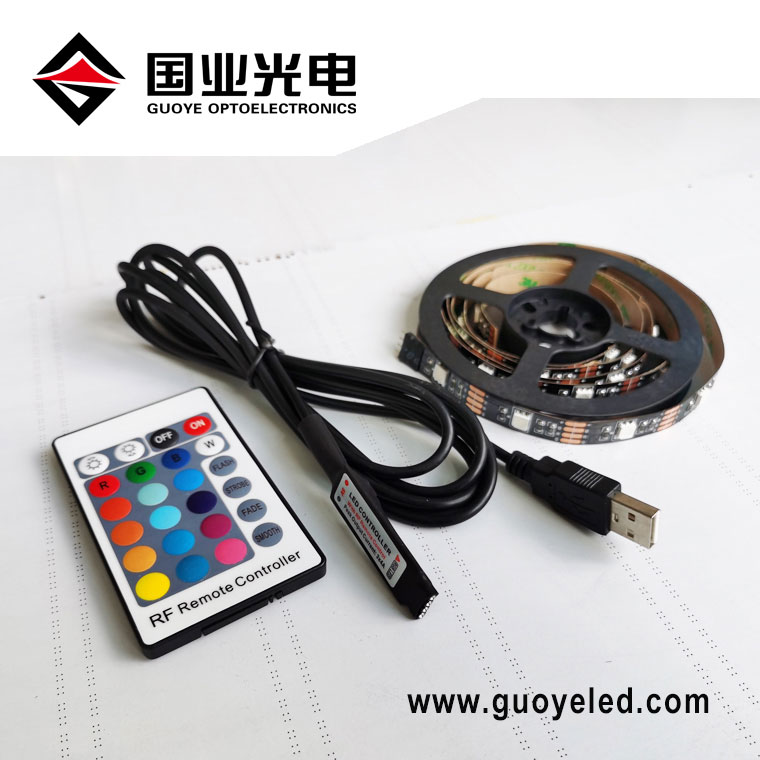 USB RGB LED 스트립 라이트